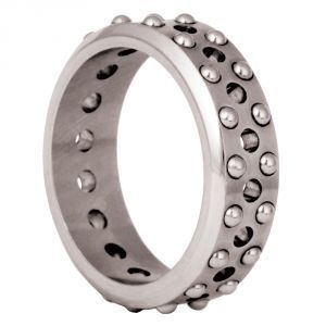 Футуристическое кольцо Bico BO-AR7 из стали мужское