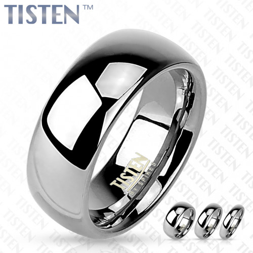Кольцо Tisten из титан-вольфрама (тистена) R-TS-001 обручальное
