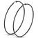 Серьги-кольца TATIC SEH01x из стали, диаметр от 10 до 75 мм