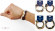 Набор мужских браслетов из кожи, костяных и деревянных бусин Local League CS-LBM18 