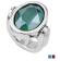 Женское кольцо "Orion" с матовым кристаллом Swarovski посеребренное UNOde50 Azteca ANI0587