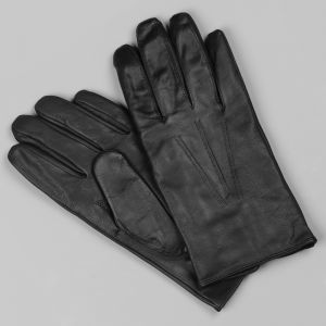 Мужские кожаные перчатки Accent ACNT-205-BK чёрные