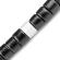 Черный браслет в стиле Шамбала Everiot Select LNS-2012 из керамических бусин