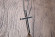 Крест Everiot SPD-MJ-1813 из стали с черным покрытием