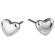 Женские серьги-гвоздики в форме сердечек Everiot AAB-305ESS из стали