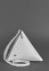 Мини сумка (косметичка) Everiot Bnote «Geometry» Пирамида белая BN-BAG-25-white с плечевым ремешком