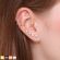 Микроштанга для пирсинга уха из стали PiercedFish JA03 со звездой
